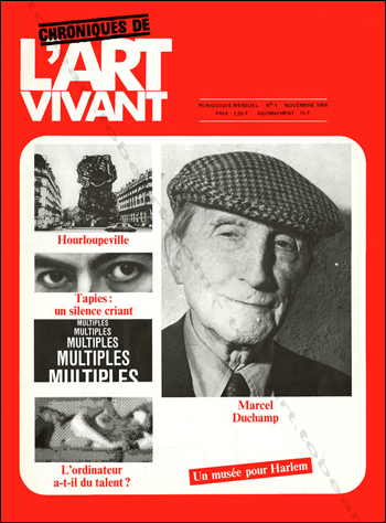 Chroniques de l'ART VIVANT N&deg;1. Paris, Maeght, novembre 1968.