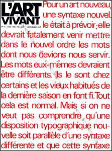 Chroniques de l'ART VIVANT N&deg;10. Paris, Maeght, avril 1970.