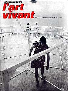 Chroniques de l'ART VIVANT N&deg;13. Paris, Maeght, ao&ucirc;t-septembre 1970.