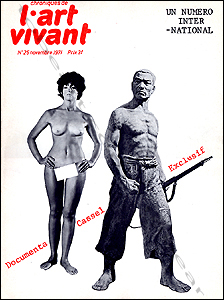 Chroniques de l'ART VIVANT N&deg;25. Paris, Maeght, novembre 1971.