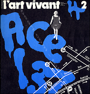 Chroniques de l'ART VIVANT N&deg;42. Paris, Maeght, ao&ucirc;t-septembre 1973. Librairie Tobeart.