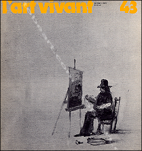 Chroniques de l'ART VIVANT N&deg;43. Paris, Maeght, octobre 1973.