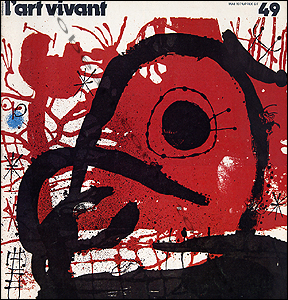 Chroniques de l'ART VIVANT N&deg;49. Paris, Maeght, mai 1974.