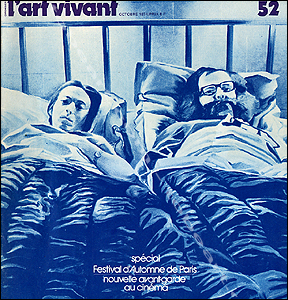 Chroniques de l'ART VIVANT N&deg;52. Paris, Maeght, octobre 1974.