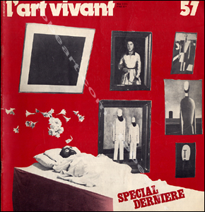Chroniques de l'ART VIVANT N&deg;57. Paris, Maeght, mai 1975.