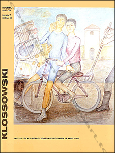 Pierre KLOSSOWSKI. Paris, Editions de la Diff�rence, 1987.