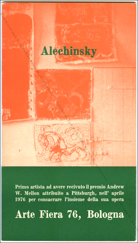 Pierre ALECHINSKY. Paris, Galerie de France, 1976.