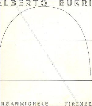 Alberto BURRI - Orsanmichele. Firenze, 2RC, 1980.