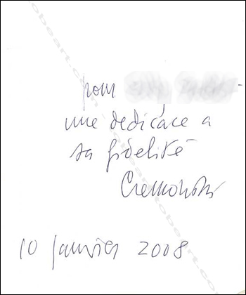 Dédicace de Leonardo Cremonini
