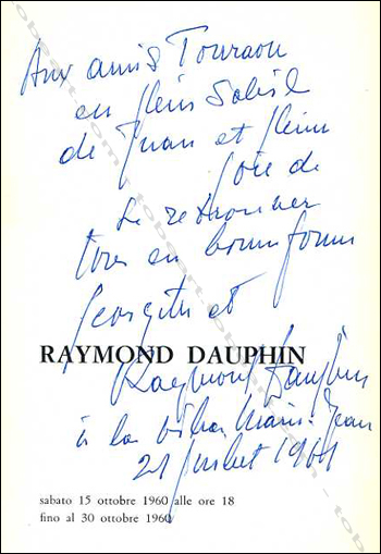 Dédicace de Raymond Dauphin