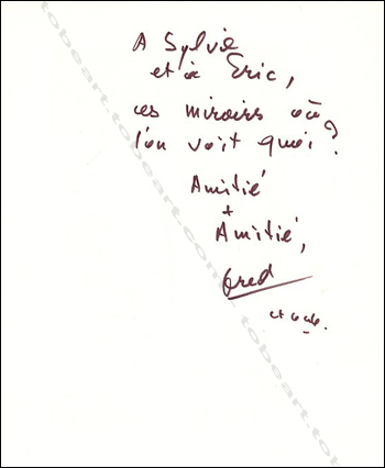 Fred DEUX - Miroirs de papier. Vence, Galerie Alphonse Chave, 1985.