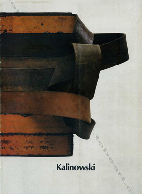Horst Egon KALINOWSKY - Bandreliefs 1971-1985. Heidelberg (Germany), Galerie Rothe, 1985.