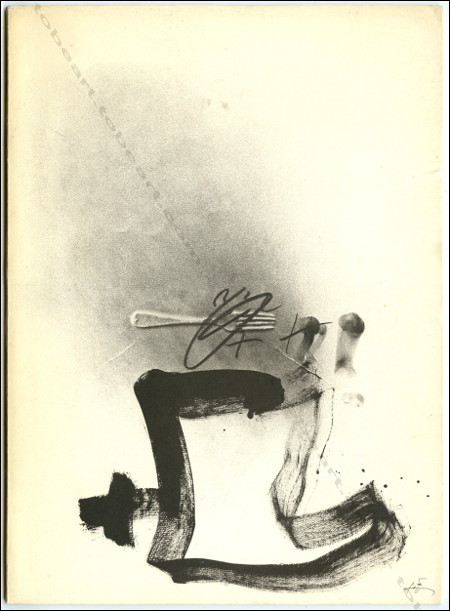 Antoni TÀPIES - Papiers 1987. Zurich, Galerie Lelong, 1987.