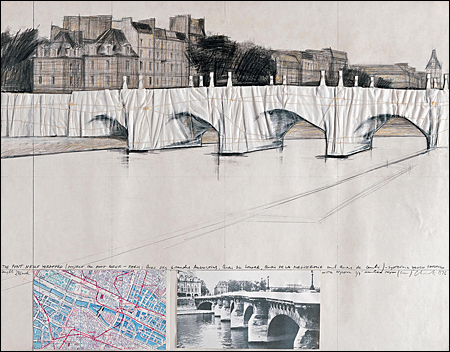 CHRISTO et Jeanne-Claude. Le Pont Neuf Empaquet, Paris 1975-1985. Paris, Adam Biro, 1990.