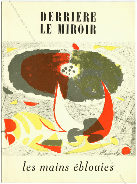 Pierre ALECHINSKY - DERRIERE LE MIROIR N°32. Paris, Maeght, 1950.