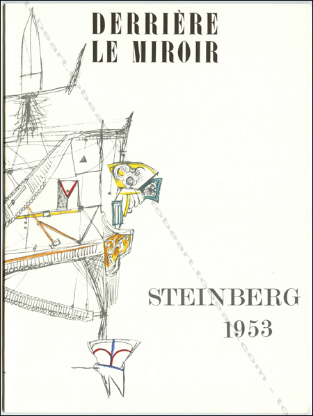 Saul STEINBERG - DERRIERE LE MIROIR N53-54. Paris, Maeght, 1952.
