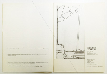DERRIERE LE MIROIR N214. Valerio ADAMI - Voyage du dessin. Paris, Maeght, 1975.