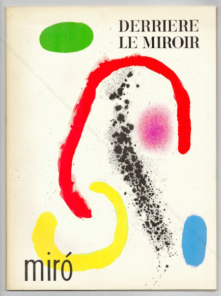 Joan MIRO - DERRIERE LE MIROIR n125-126. Paris, Maeght, 1961.