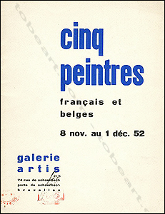 Cinq peintres fran�ais et belges