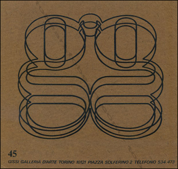 Marino MARINI - Alberto BURRI - Mattia MORENI. Torino, Galleria Gissi, (1968).