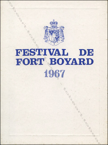 Gianni Bertini - Festival de Fort Boyard 1967.