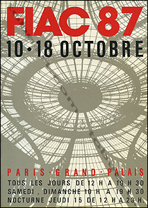 FIAC 1987 - Catalogue de la Foire International d'Art Contemporain de Paris en 1987.