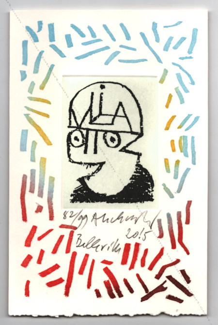 Gravure originale de Pierre ALECHINSKY�- Ivan Alechine. Oldies. Paris, Editions Galilée, 2012.