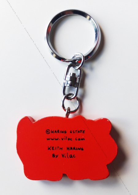 Porte-clé vintage / key ring de Keith Haring - Dog.