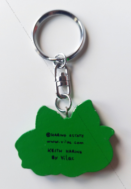 Porte-clé vintage / key ring de Keith Haring - Cat.