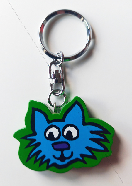 Porte-clé vintage / key ring de Keith Haring - Cat.
