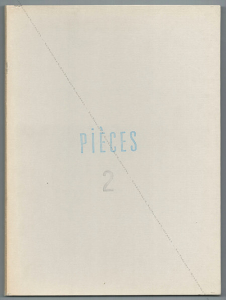 PI&Egrave;CES 2. Lille, Alain Buyse / G&eacute;rard Duch&ecirc;ne / G&eacute;rard Durozoi, 1987.