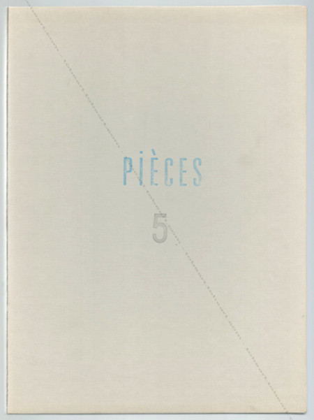 PI&Egrave;CES 2. Lille, Alain Buyse / G&eacute;rard Duch&ecirc;ne / G&eacute;rard Durozoi, 1987.