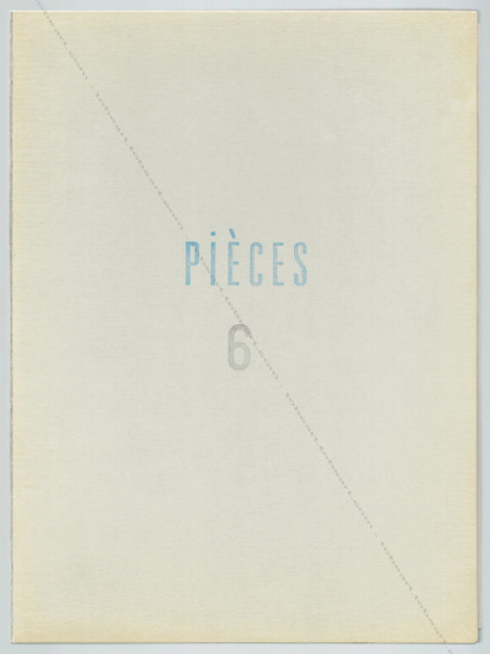 PI&Egrave;CES 2. Lille, Alain Buyse / G&eacute;rard Duch&ecirc;ne / G&eacute;rard Durozoi, 1987.