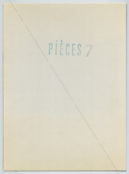 PI&Egrave;CES 2. Lille, Alain Buyse / G&eacute;rard Duch&ecirc;ne / G&eacute;rard Durozoi, 1987.