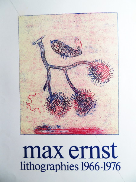 Max ERNST. Affiche originale. Paris, Centre Pompidou - MNAM, 1978.