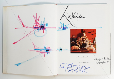 Oeuvre originale de Georges Mathieu - Paris 1973.