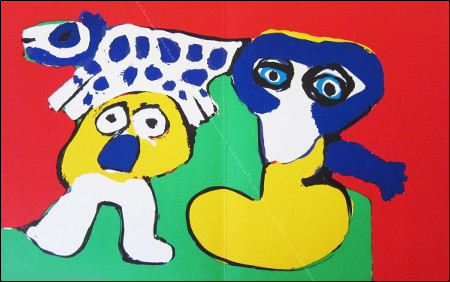 Karel APPEL - Ariel 31 - Poliptyques et peintures rcentes. Paris, Galerie Ariel, avril 1974.