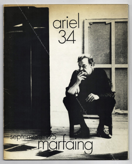 Andr MARFAING - Ariel N°34. Paris, Galerie Ariel, 1975.