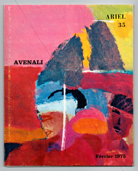 Marcello AVENALI - Ariel N°35 - Carte blanche au studio ERRE de Rome. Paris, Galerie Ariel, fvrier 1975.