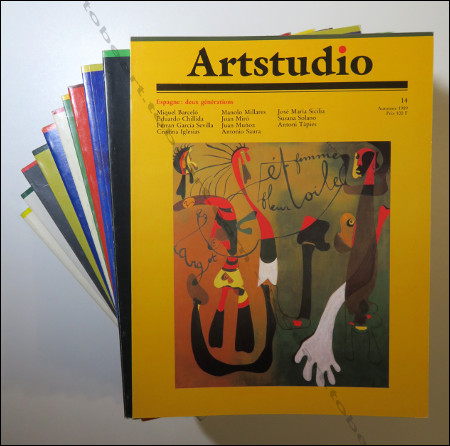ARTSTUDIO Revue d'art contemporain. Paris, Daniel Templon, 1986-1992.