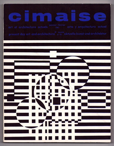 CIMAISE N51 - Art et Architecture Actuels. Paris, Cimaise, 1961.