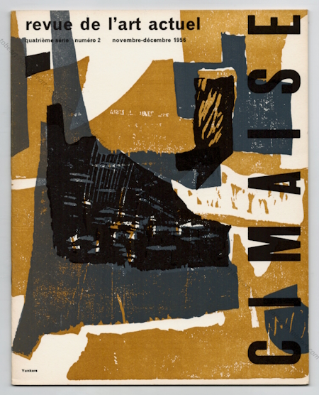 CIMAISE 4me srie n2 - Revue de l'art Actuel. Paris, Cimaise, nov.-dcembre 1956.