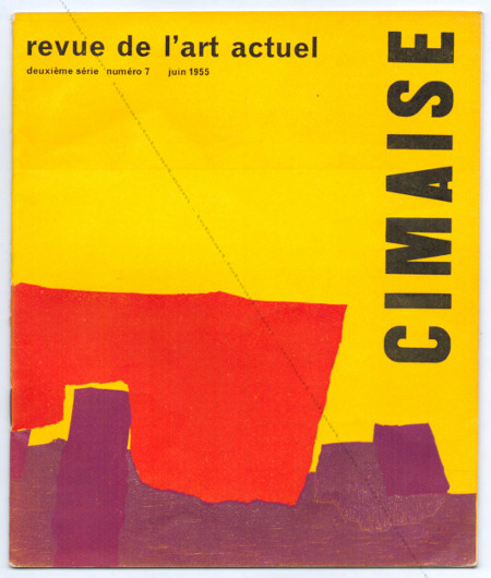 Cimaise 2me srie N7. Revue de l'art actuel. Paris, Cimaise, juin 1955.