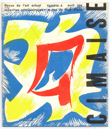 CIMAISE 1re srie n5 - Revue de l'art Actuel. Paris, Cimaise, avril 1954.