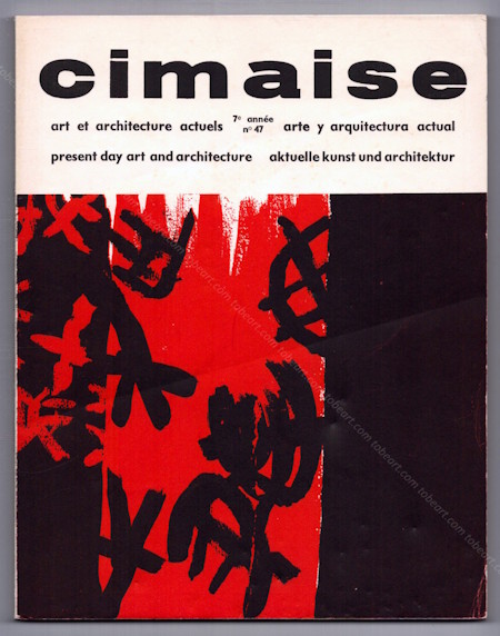 IMAISE N47 - Art et Architecture Actuels. Paris, Cimaise, 1960.