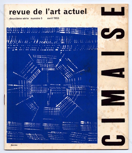 CIMAISE 2me srie n5. Revue de l'art actuel. Paris, Cimaise, avril 1955.