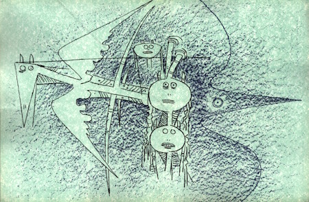 Wilfredo LAM | Suites N�3 | Galerie Krugier, 1963