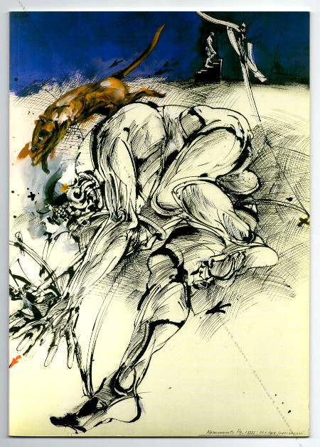 Vladimir VELICKOVIC - Oeuvres sur papier. Genève, Galerie Guy Bärtschi, 1993.