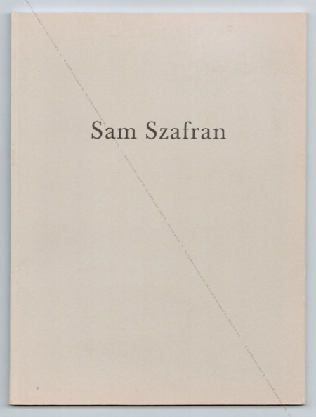 Sam Szafran - Pastels - Fusains. Cluses, Centre d'art de Flaine, 1986.