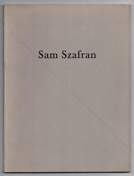 Sam SZAFRAN | Pastels - Fusains | Centre d'art de Flaine, 1986